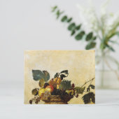 Korf op fruit van het Briefkaart Caravaggio (Staand voorkant)