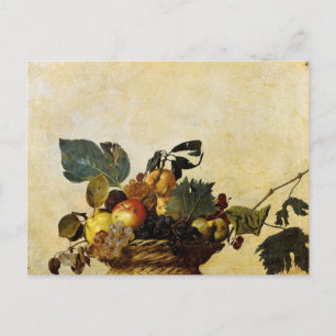 Korf op fruit van het Briefkaart Caravaggio