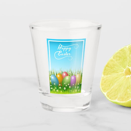 KORFELEASTERE EIEREN "HOOGST" SHOT GLAS (Voorkant)