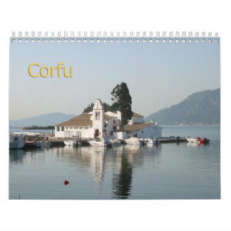 KORFOE, GRIEKENLAND Muurkalender Kalender