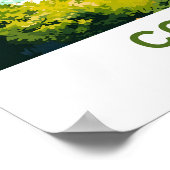 Korfoe Griekenland Reisprint Poster (Hoek)