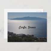 Korfoe, Grieks Briefkaart (Voorkant / Achterkant)