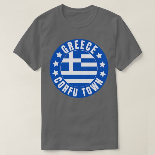 Korfoe-stad T-shirt (Design voorkant)