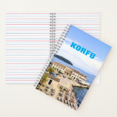 Korfu Griechenland Notitieboek (Binnen)