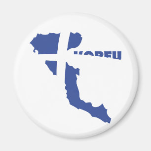 Korfu Grieks eiland Korfoe Magneet