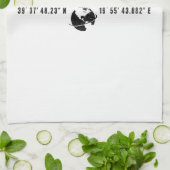 KORFU THEEDOEK (Gevouwen)