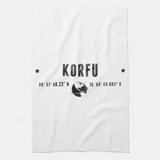 KORFU THEEDOEK (Verticaal)