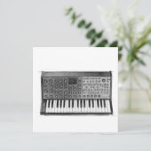 Korg MS 20 Geburtstagskarte (Staand voorkant)