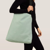 Koriander Effen Vaste Kleur Crossbody Tas (Dichtbij)
