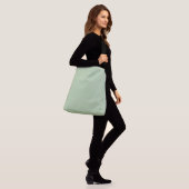 Koriander Effen Vaste Kleur Crossbody Tas (Op model)