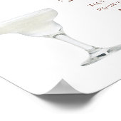 KORIANDER Terracotta Boho Margarita Bar Bord Poster (Hoek)