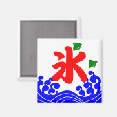 koribata(氷旗) magneet (Voorkant / Achterkant)