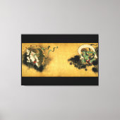 Korin Fujin Raijin Canvas Afdruk (Voorkant)