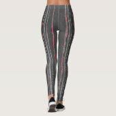 KORIN JAPANESE PATROON AFDRUKTE LEGGINGS IN GRAY (Achterkant)