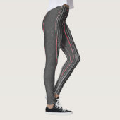 KORIN JAPANESE PATROON AFDRUKTE LEGGINGS IN GRAY (Rechts)