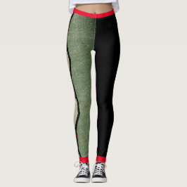 KORIN JAPANS HOUTBLOKPATROON VOOR LEGGINGS