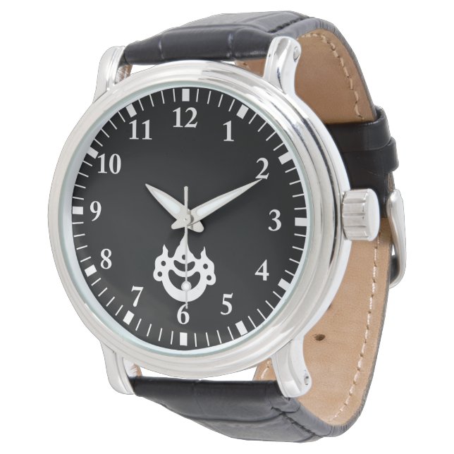 Korin-stijl juweel horloge (Gekanteld)