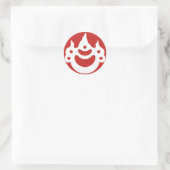 Korin-stijl juweel ronde sticker (Tas)