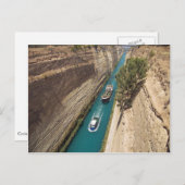 Korinthe Canal Briefkaart (Voorkant / Achterkant)