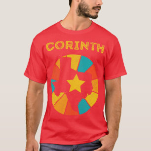 Korinthe Texaanse Vintage Verdrietig Souvenir 1 T-shirt