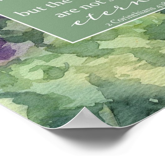 Korinthiërs Bijbelse geschriften hebben een geloof Poster (Hoek)