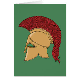 Korinthische helm Wenskaart