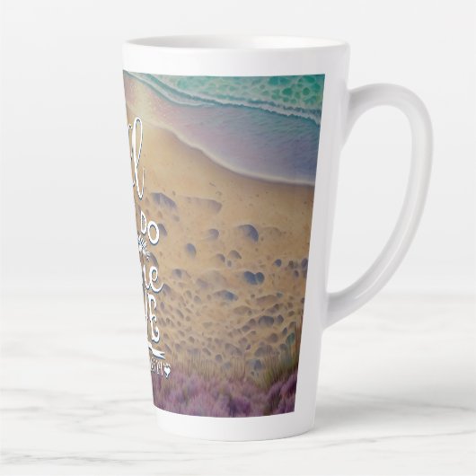 Korintiërs 16-14 Liefde Latte Mok (Rechts)