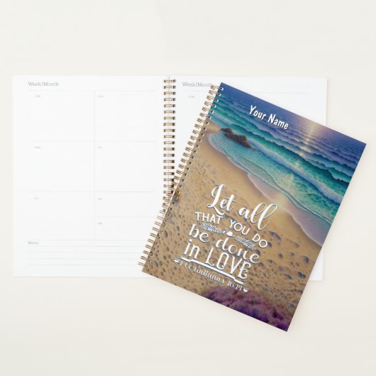 Korintiërs 16-14 Liefde Planner (Display)