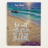 Korintiërs 16-14 Liefde Planner (Voorkant)