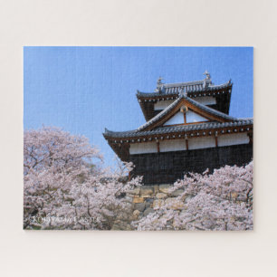 Kōriyama Castle:puzzle van Jigzaag Legpuzzel