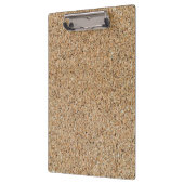 Korkachtergrond textuur en structuurcadeau klembord (Links)