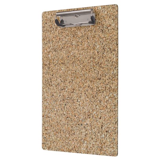 Korkachtergrond textuur en structuurcadeau klembord (Links)