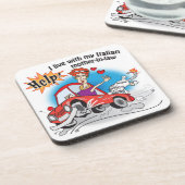 Korkdrukinkt Bier Onderzetter (Linkerzijde)