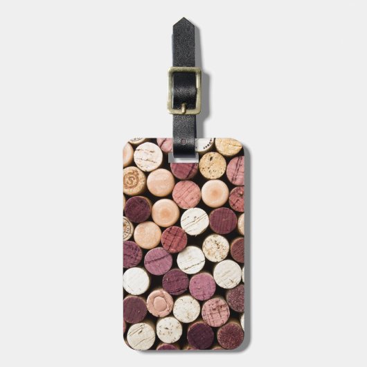 Korken aan het einde bagagelabel (Voorkant verticaal)