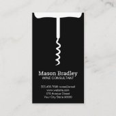 Korkschroef Visitekaartje (Voorkant)