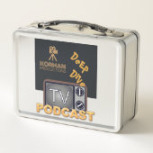 Korman Productions Deep Dive TV Podcast (Achterkant)