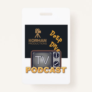 Korman Productions Deep Dive TV Podcast Badge