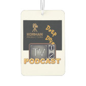 Korman Productions Deep Dive TV Podcast Luchtverfrisser (Achterkant)