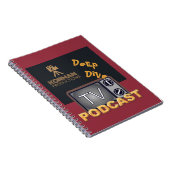 Korman Productions Deep Dive TV Podcast Notitieboek (Rechterzijde)