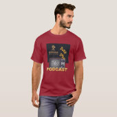 Korman Productions Deep Dive TV Podcast T-shirt (Voorkant volledig)