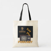 Korman Productions Deep Dive TV Podcast Tote Bag (Achterkant)