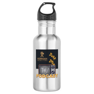 Korman Productions Deep Dive TV Podcast Waterfles
