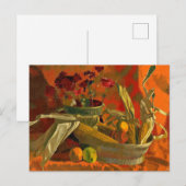 Korn en Sinaasappels, nog steeds levend schilderij Briefkaart (Voorkant / Achterkant)