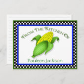 Korn op de cb-receptiekaarten briefkaart (Voorkant / Achterkant)