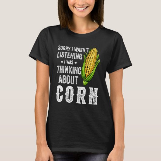Korn op de Cob Costume Farmer Corn T-shirt (Voorkant)