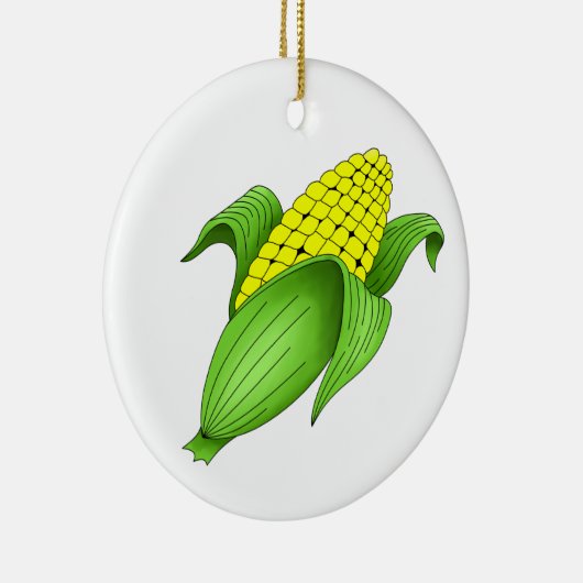 Korn op de Cob-versiering Keramisch Ornament (Rechts)