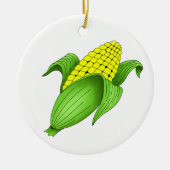 Korn op de Cob-versiering Keramisch Ornament (Voorkant)