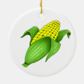 Korn op de Cob-versiering Keramisch Ornament (Achterkant)