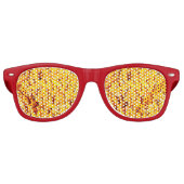 Korn op de krab retro zonnebril (Voorkant)