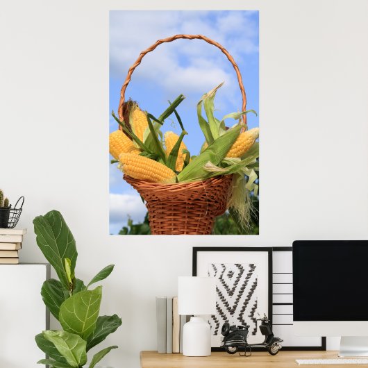 Korn op het Poster van de Cob (Thuiskantoor)